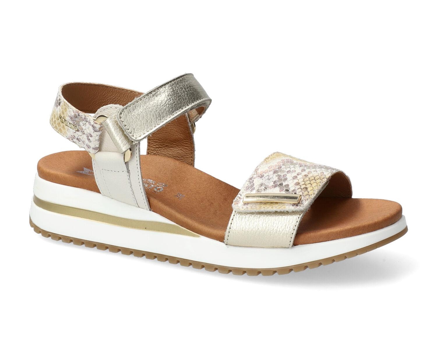 sandales femme modèle Jeanie Or - Mephisto